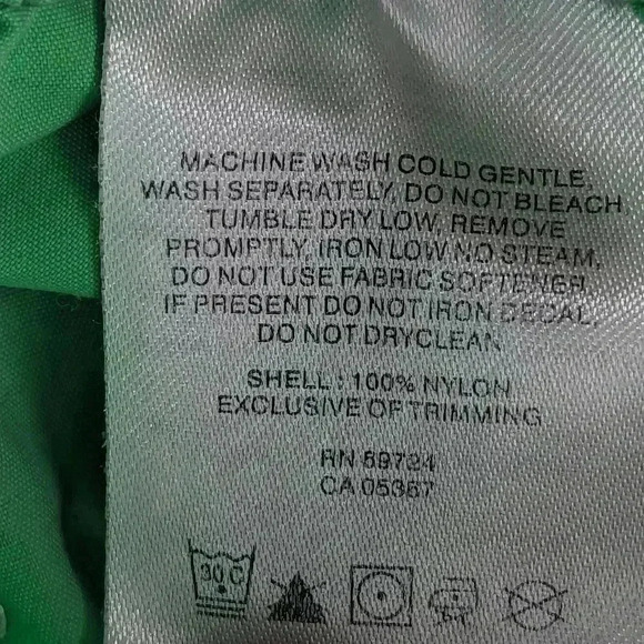 Columbia Shorts Women M Green Blue Chino Pockets Hiking Drawstring 4" Inseam - Picture 5 of 14